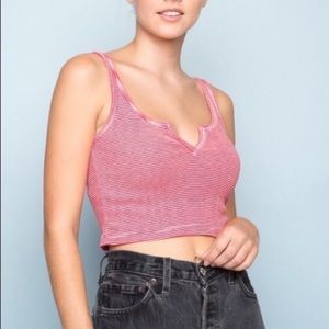 Brandy Melville notched tank